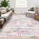 Machine Washable Area Rugs for Living Room Non-Slip Rug Durable Floor Carpet Easy-Cleaning Rug