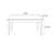 Italian style simple rectangular dining table-103440057