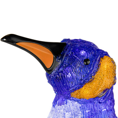 24.5" Lighted Commercial Grade Acrylic Penguin Christmas Display Decoration