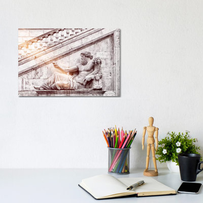 Roman Statue by Philippe Hugonnard - Wrapped Canvas Print