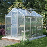 E-Z Frames 8 ft. W x 10ft. D Greenhouse & Reviews | Wayfair