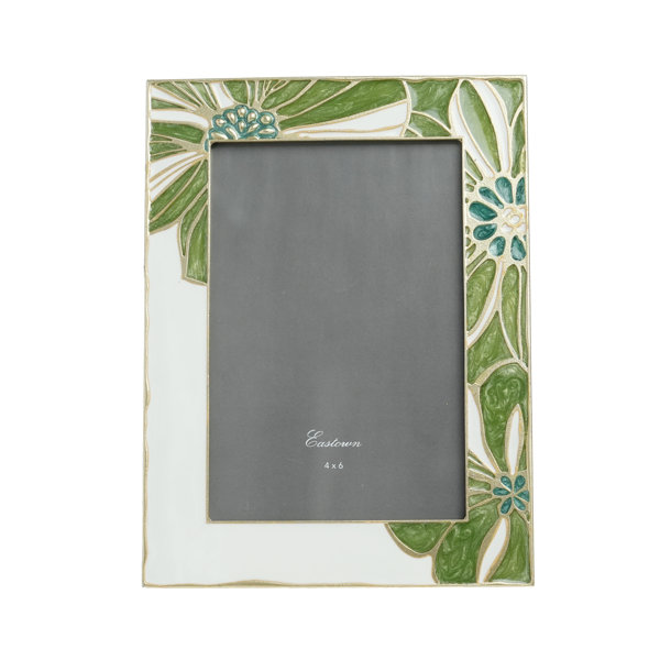 Green Ruffles Frame Green Picture Frames | Refresh Your Space