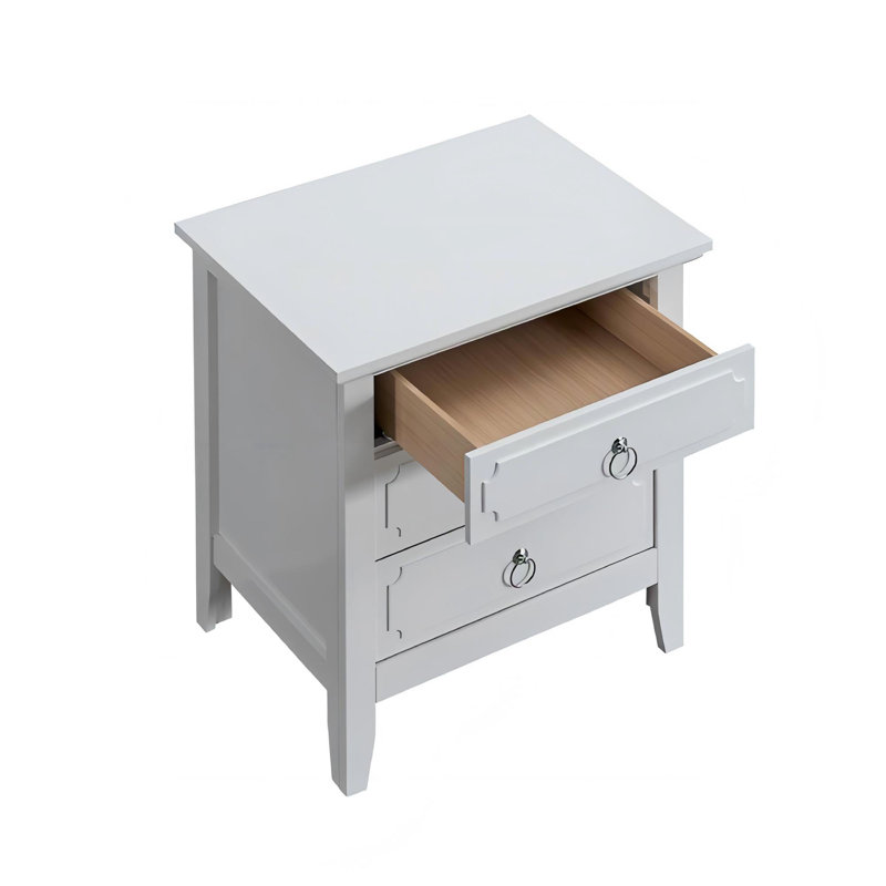 Table de chevet 3 tiroirs Hammond G0091-N