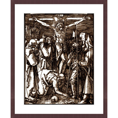 «The Crucifixion» par Albrecht Dürer, impression giclée sur cadre