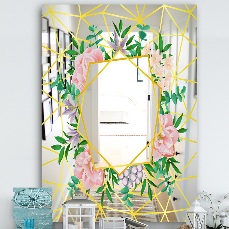 Miroir de salle de bain Efflorescent, H 39,4 po x l 29,5 po