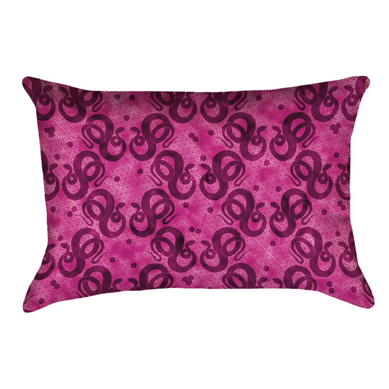 Coussin Katelyn Elizabeth, Rose, Faux lin