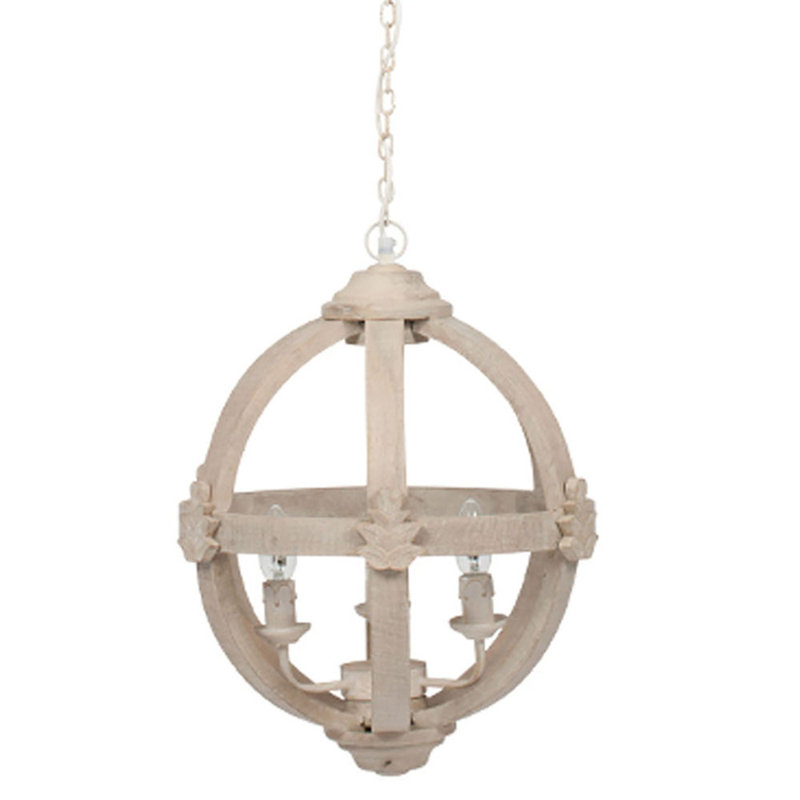 Barclee 3 - Light Grey Sphere Pendant