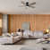 Dubois Smart Ceiling Fan with Remote, Light Kit Included,Works with Google Assistant and Amazon Alexa,Siri Shortcut.