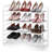 12 Pair Stackable Shoe Rack-1573556987