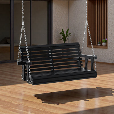 Banc pivotant 46 po pour 2 personnes avec porte-gobelets