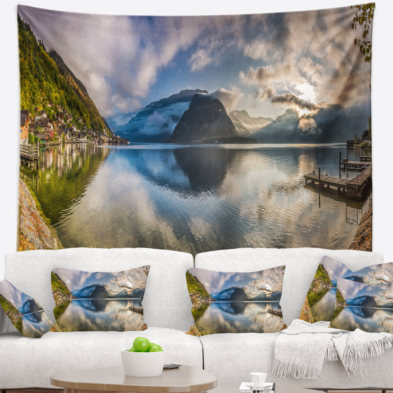 Landscape Polyester Tapestry, 32" H x 39" W
