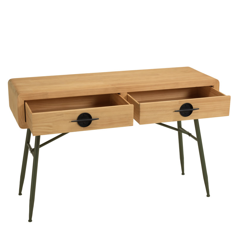 Ancle 120cm Solid Wood Top Console Table