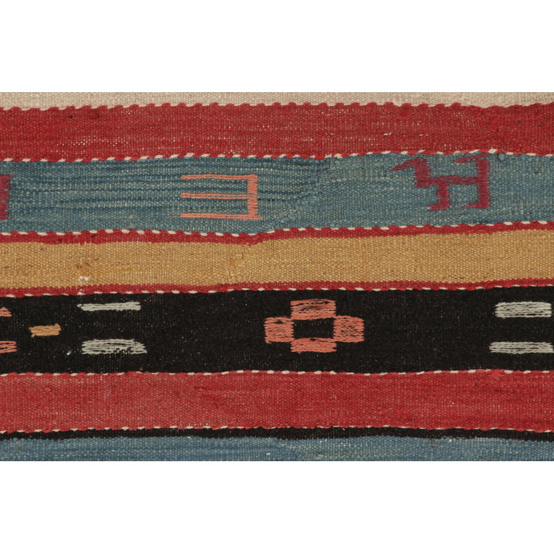 Kilim & Flat Weave One-of-a-Kind 5'1X10'7 Hand Knotted Area Rug