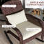 Chaise Adirondack à bascule en rotin Brookdale-308172151