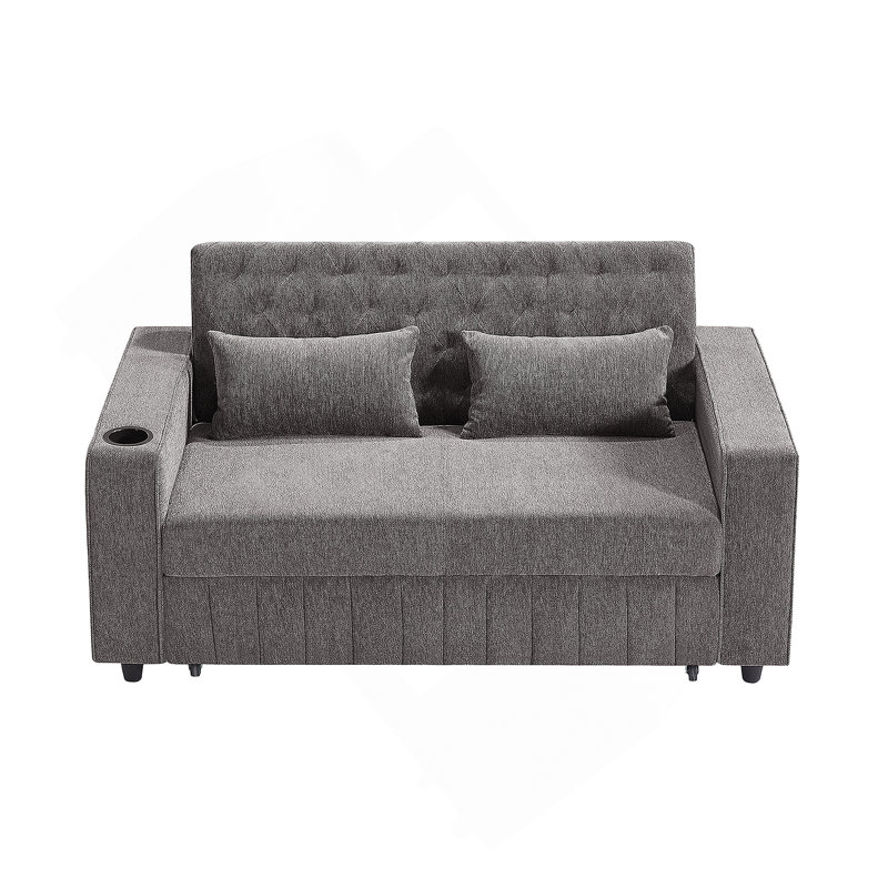 Versatile Convertible Sofa Bed with Adjustable Backrest and Multiple Functionalities for Any Living Space