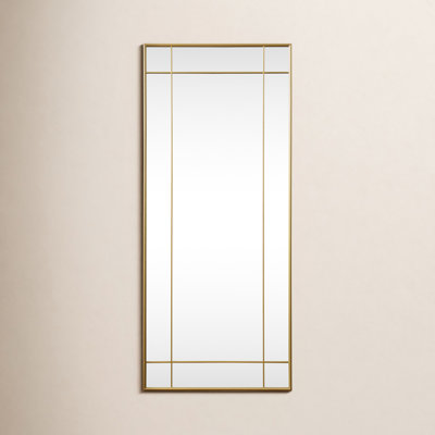Chancey Iron Rectangle Wall Mirror