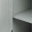 Grande armoire de rangement avec trois tiroirs pour salle de bain / bureau, gris-1709844836
