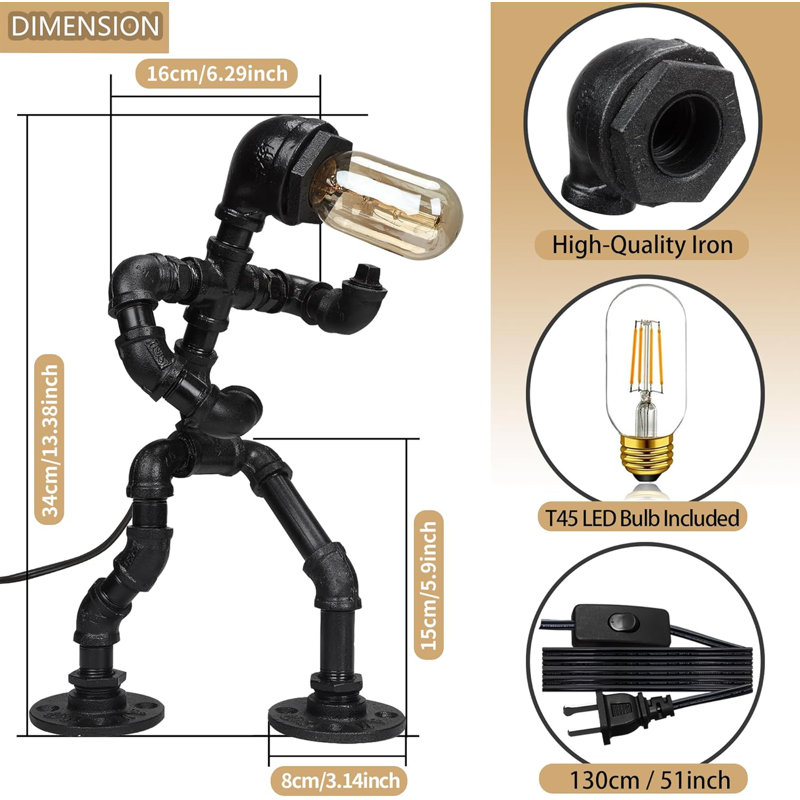 Music Electric Guitar Desk Lamp