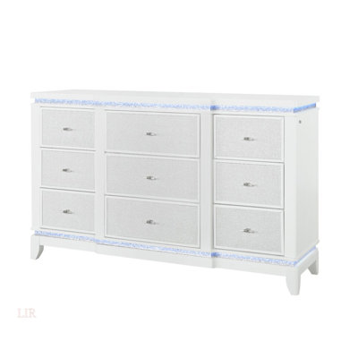 ADALID WHITE DRESSER (Commode)