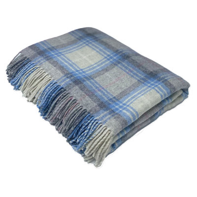 Merino Lambswool Throw/Blankets Hand Woven Blanket