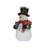 Snowman Statue with LED Lights Lighted Christmas Decor Battery Operated Indoor Use Only