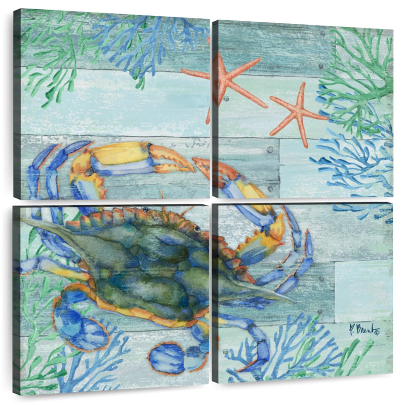 Brampt Clearwater Sealife IV, 45" H x 45" W