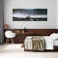 Group of people rafting in a river Gauley River West Virginia USA 1 Piece Wrapped Canvas Panoramic Wall Art-1557487858