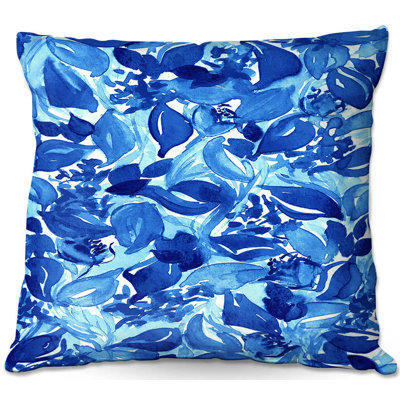 Couch Blossoms Unchained Throw Pillow