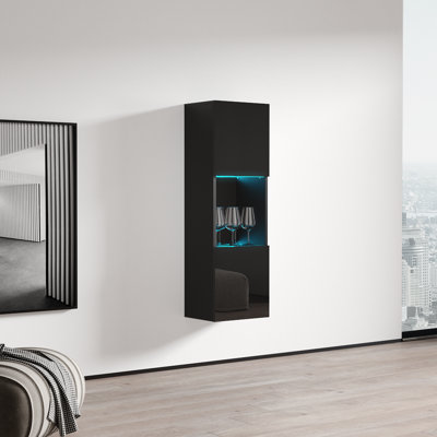 Bibliothèque flottante noire Type-22 15,75 "Fly