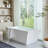 67'' x 31'' Freestanding Soaking Acrylic Bathtub-88388599