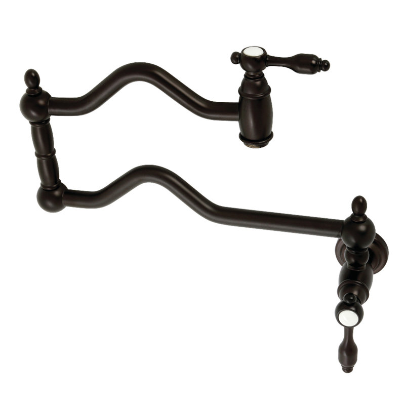 Robinet remplisseur Tudor avec accessoires, Bronze huilé