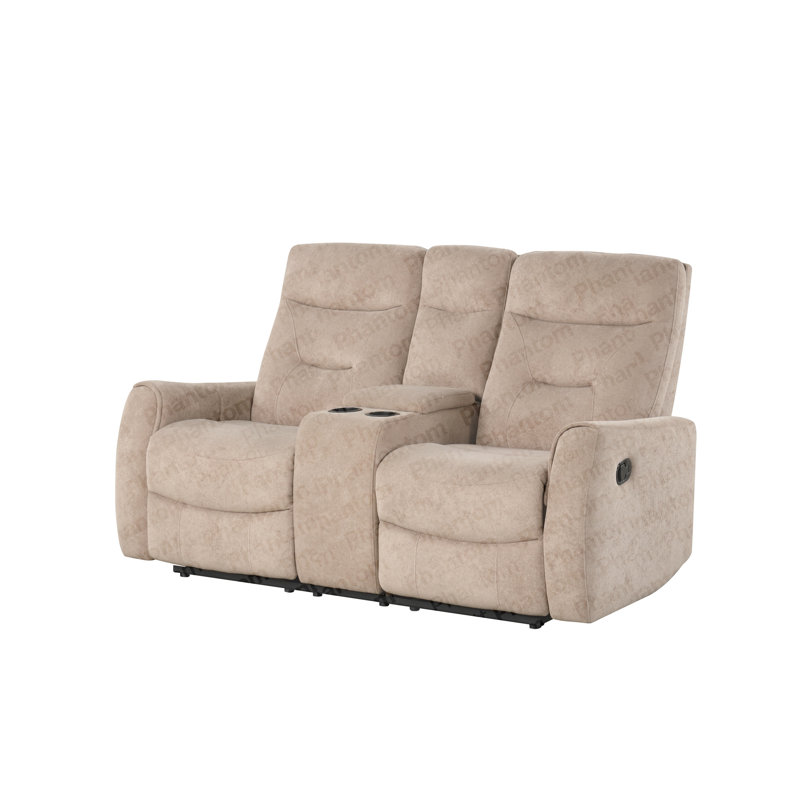 Causeuse avec console Paterson G00277A-RL, beige
