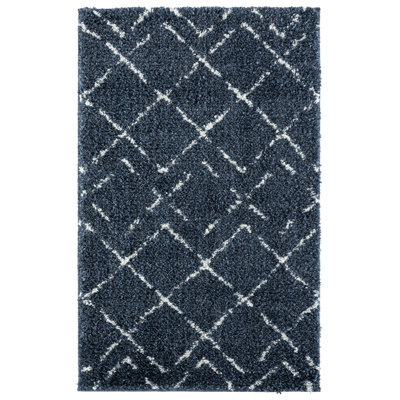 Arizona Shag Performance Abstract Indoor Rug