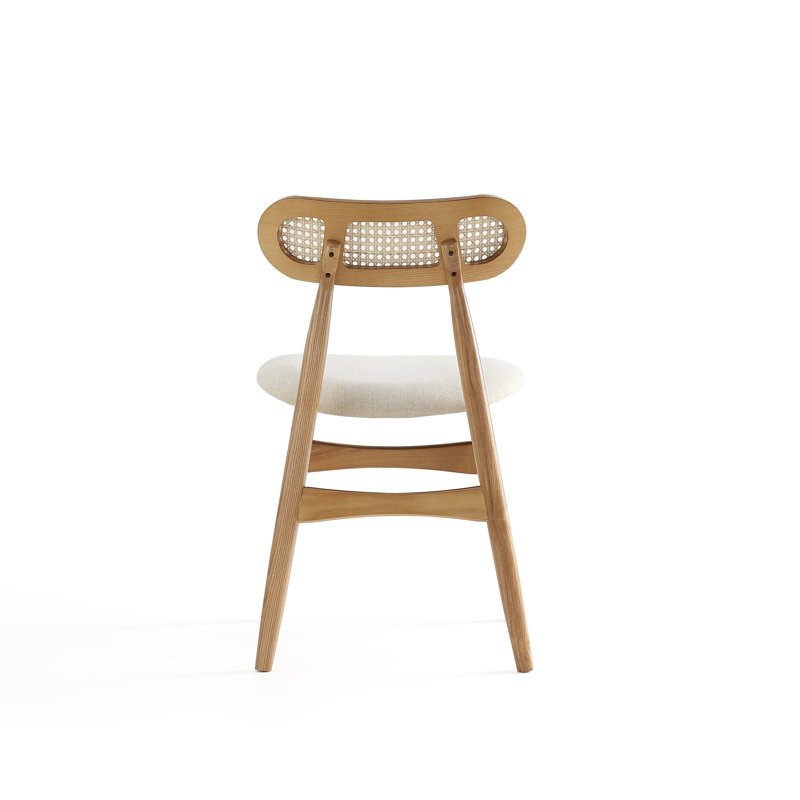 Brouwer Cotton Side Chair, Beige/White , 2
