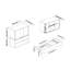 Solid Wood Rectangle Accent Cabinet-809697784