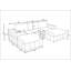 Canapé modulaire 5 pièces Benildis