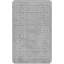 Machine Woven Light Grey Rug