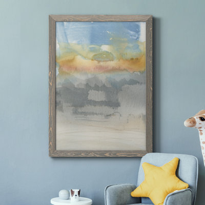 High Desert Sunset II - peinture sur toile encadrée