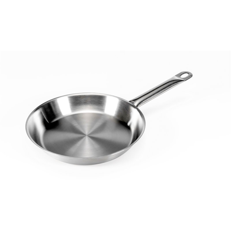 Stainless Steel Non-Stick Frying Pan, 10" W