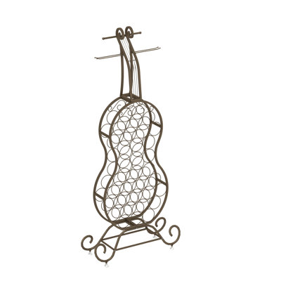 Cello Shape Wine Bakers Rack