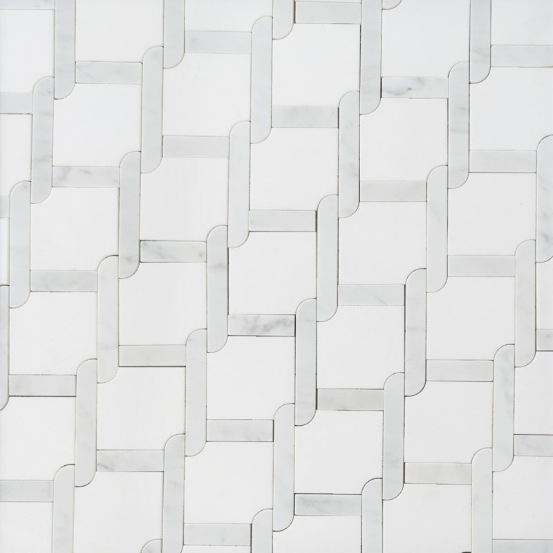 Carreau de mosaïque 4 po x 4 po