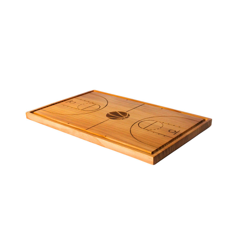 Planche de basketball en bois - 18 po x 12 po