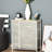 7 Dresser Storage Unit - Gray. Metal Construction, Fabric Bins. Bedroom, Closet Use. Stable, Floor Protected. Accommodates A Variety Of , Books, Collections. Easy To Build. 25"w X 11.75"d 28"h