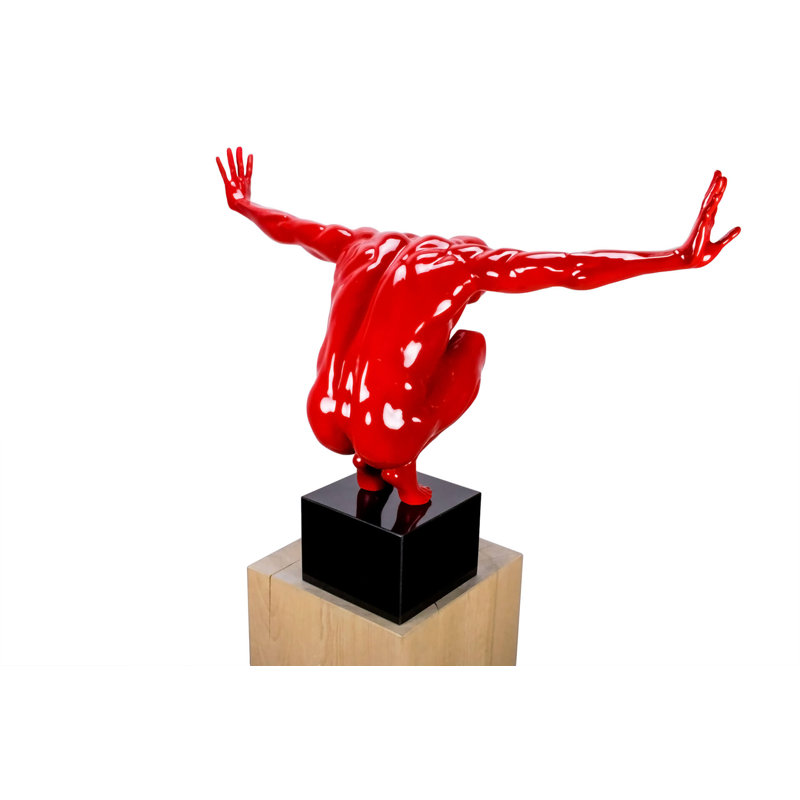 Asrith Handmade Figurines & Sculptures, Red
