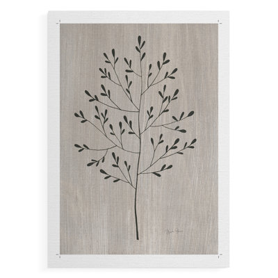 Feuilles et bois II - Impression sur toile seulement - NON-CADRE