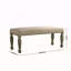 Banc rembourré Breda