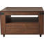 Wheel Coffee Table with Storage