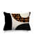 Orange brûlé / noir / blanc cassé