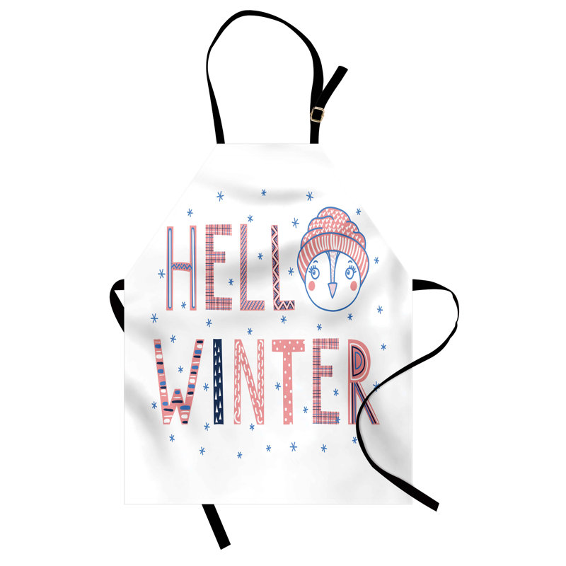 No Pattern Bib Apron