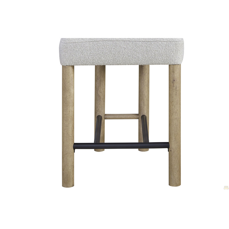 Tabouret de comptoir rembourré (ensemble de 2)
